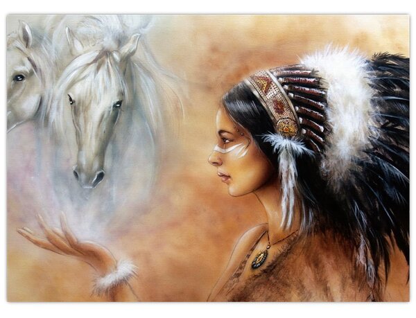 Slika - Magija Indijancev (70x50 cm)