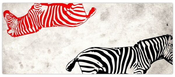 Slika - Zebre (120x50 cm)