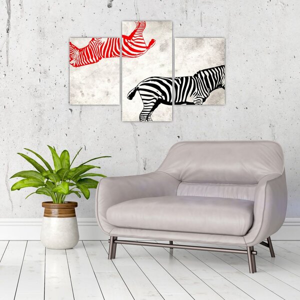 Slika - Zebre (90x60 cm)
