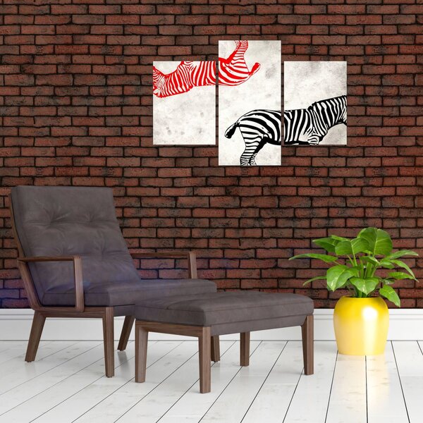 Slika - Zebre (90x60 cm)