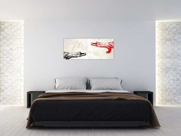 Slika - Krokodili (120x50 cm)