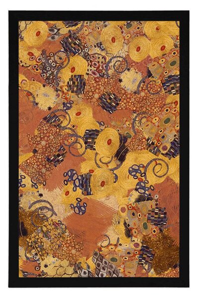 Plakat apstrakcija inspirirana G. Klimtom