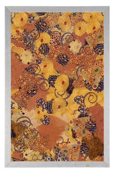 Plakat apstrakcija inspirirana G. Klimtom
