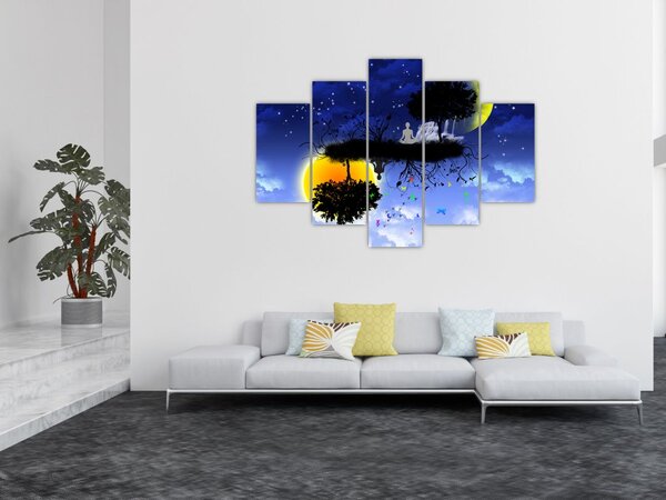 Slika - Odsev ravnovesja (150x105 cm)