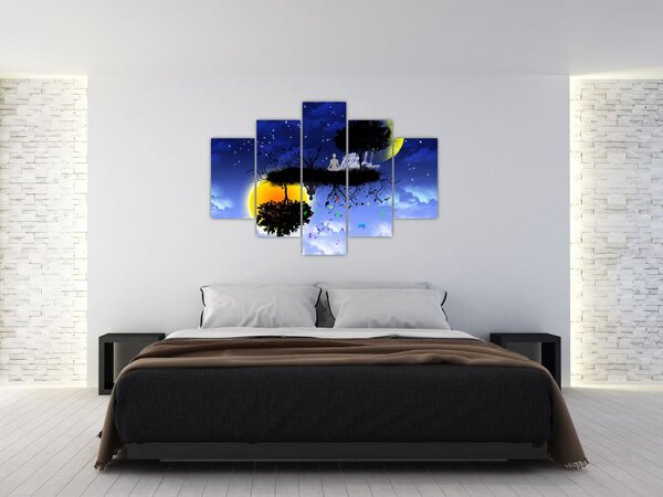 Slika - Odsev ravnovesja (150x105 cm)