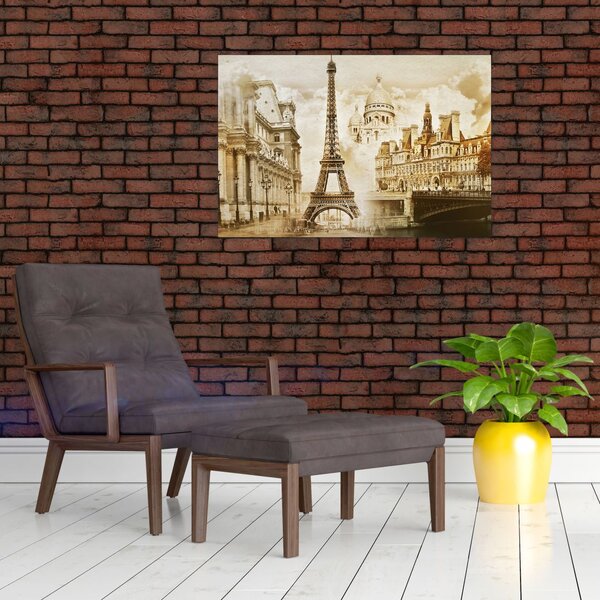 Slika - Pariški spomeniki (90x60 cm)