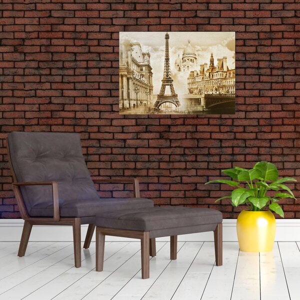 Slika - Pariški spomeniki (70x50 cm)