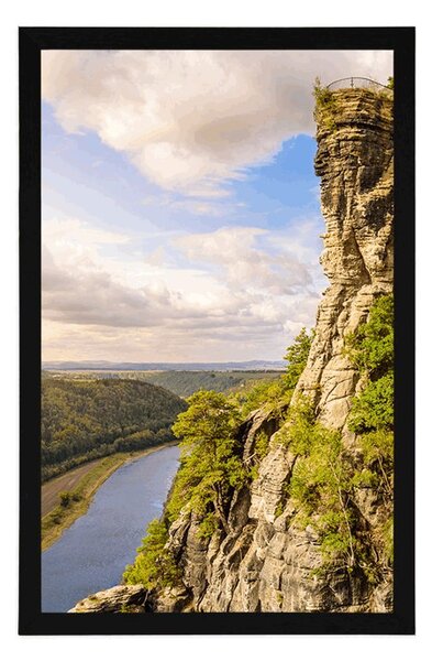 Plakat pogled na rijeku Labu