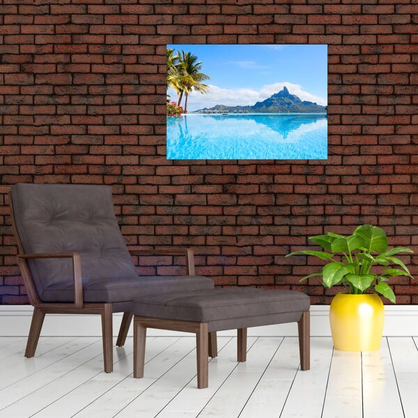 Slika - Bora-Bora, Francoska Polinezija (70x50 cm)