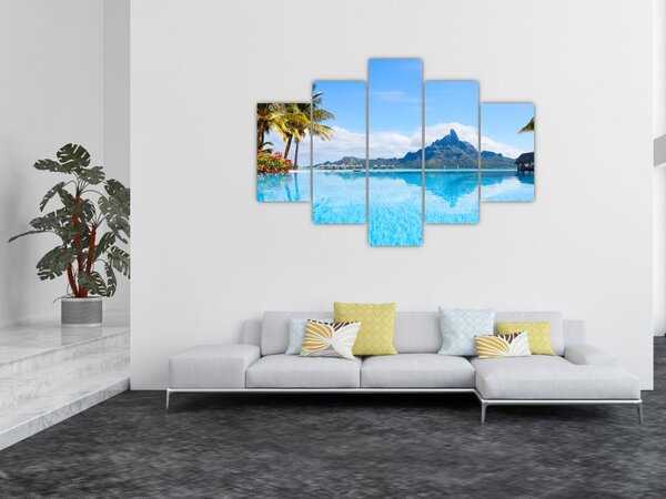 Slika - Bora-Bora, Francoska Polinezija (150x105 cm)