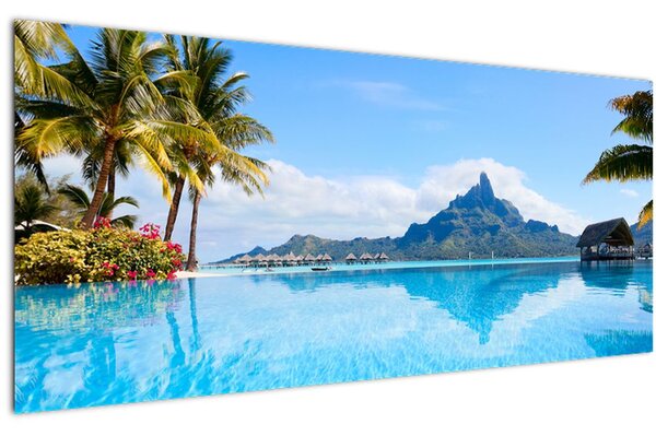 Slika - Bora-Bora, Francoska Polinezija (120x50 cm)