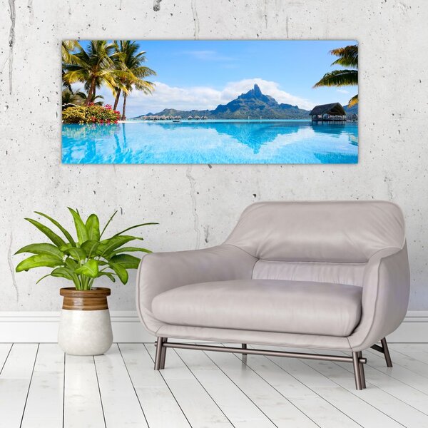 Slika - Bora-Bora, Francoska Polinezija (120x50 cm)