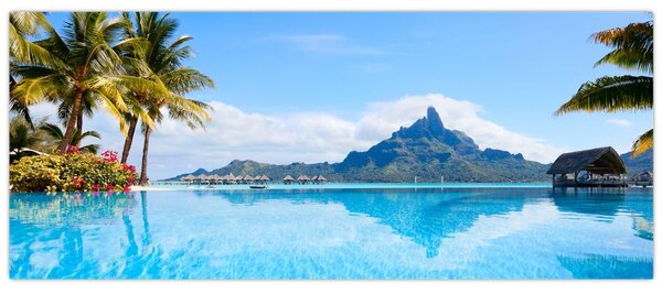 Slika - Bora-Bora, Francoska Polinezija (120x50 cm)