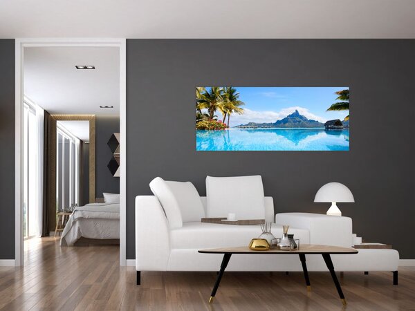 Slika - Bora-Bora, Francoska Polinezija (120x50 cm)