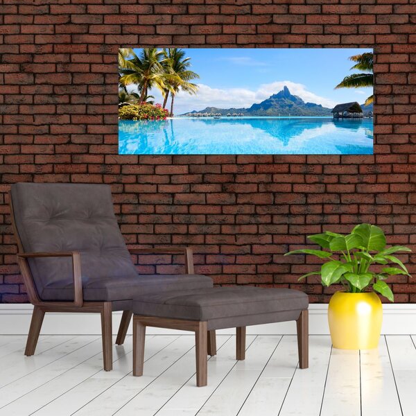 Slika - Bora-Bora, Francoska Polinezija (120x50 cm)
