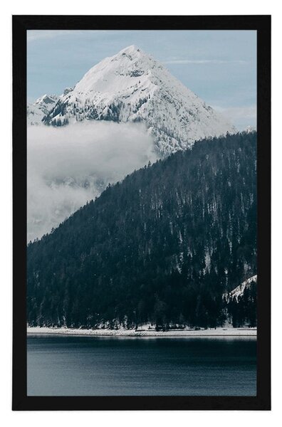 Plakat zimski krajolik