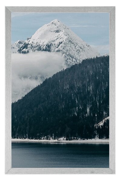 Plakat zimski krajolik