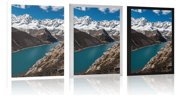 Plakat nacionalni park Patagonija u Argentini