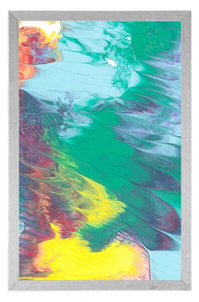 Plakat apstrakcija u pastelnim bojama
