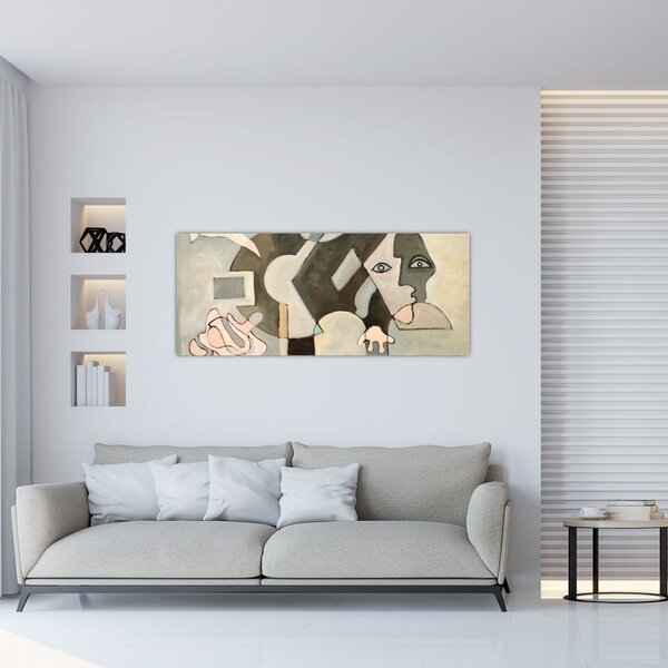 Slika - kubizem (120x50 cm)
