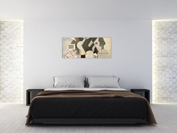 Slika - kubizem (120x50 cm)