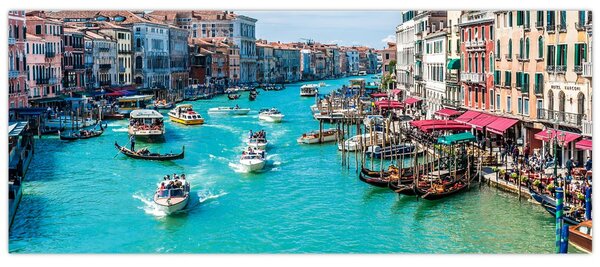 Slika - Canal Grande, Benetke, Italija (120x50 cm)