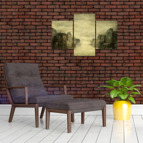 Podoba zahodnega mesta (90x60 cm)
