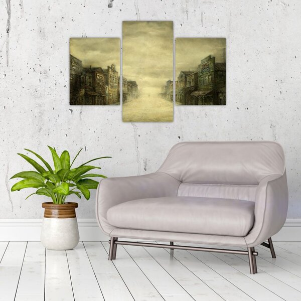 Podoba zahodnega mesta (90x60 cm)