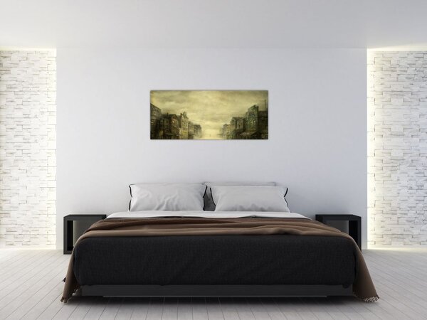 Podoba zahodnega mesta (120x50 cm)