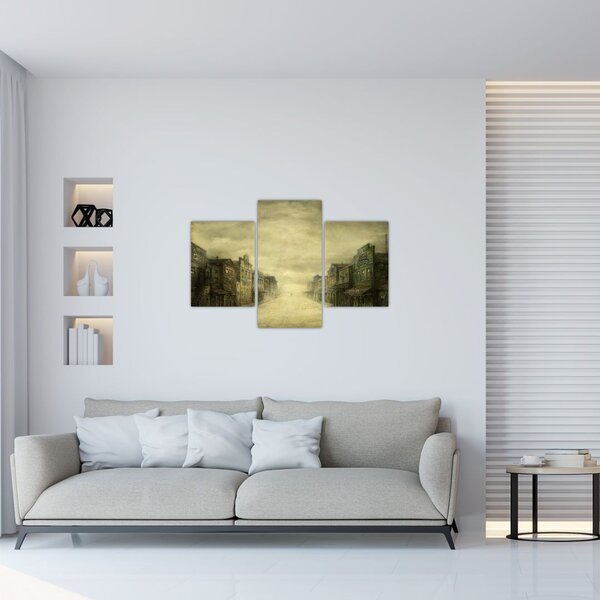 Podoba zahodnega mesta (90x60 cm)