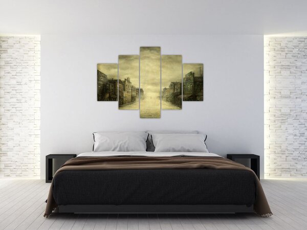 Podoba zahodnega mesta (150x105 cm)