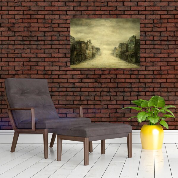 Podoba zahodnega mesta (70x50 cm)