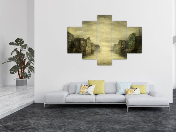 Podoba zahodnega mesta (150x105 cm)