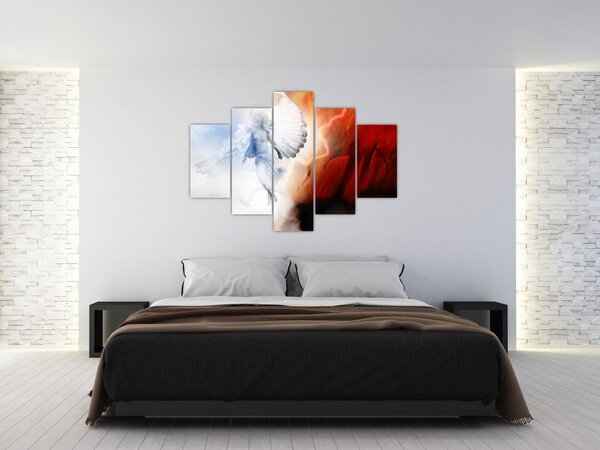 Slika - Dobro in zlo (150x105 cm)