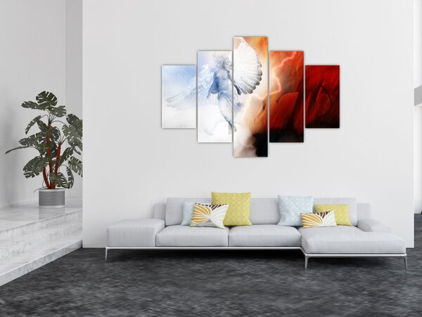 Slika - Dobro in zlo (150x105 cm)