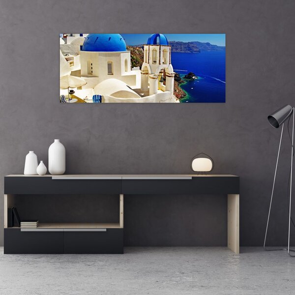 Slika - Santorini, Grčija (120x50 cm)