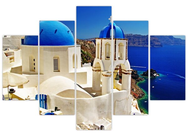 Slika - Santorini, Grčija (150x105 cm)
