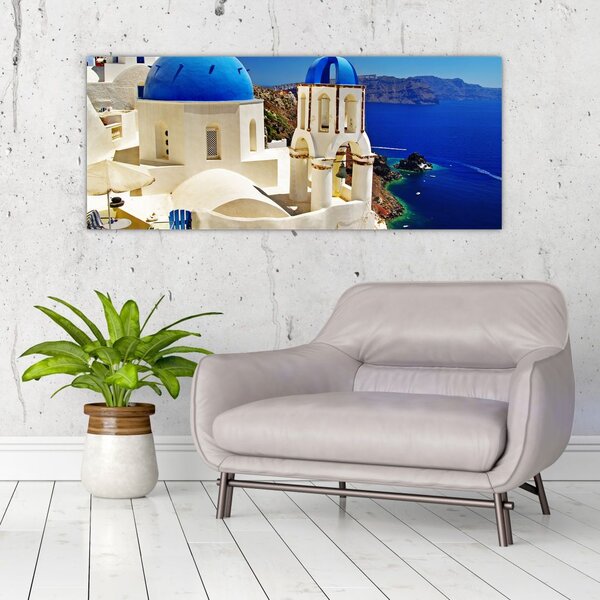 Slika - Santorini, Grčija (120x50 cm)