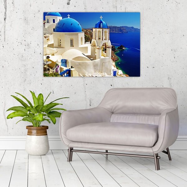 Slika - Santorini, Grčija (90x60 cm)