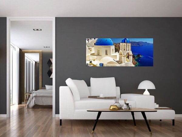 Slika - Santorini, Grčija (120x50 cm)