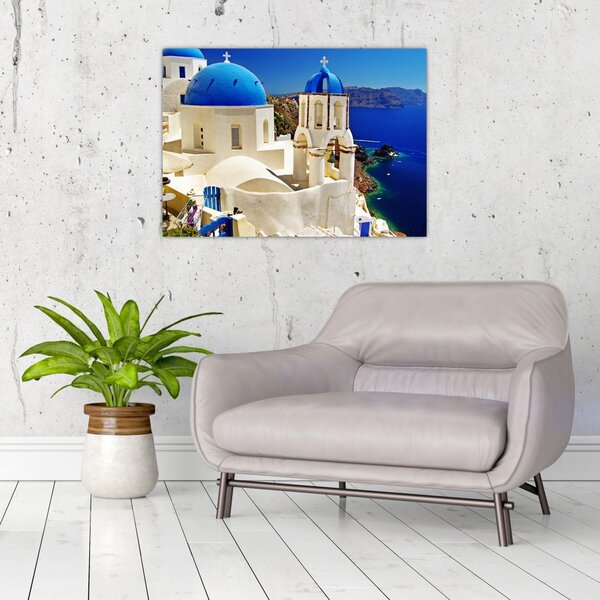 Slika - Santorini, Grčija (70x50 cm)