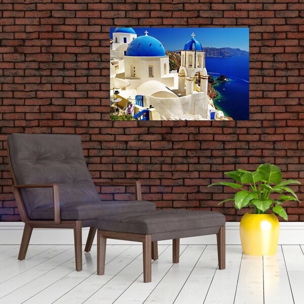 Slika - Santorini, Grčija (90x60 cm)