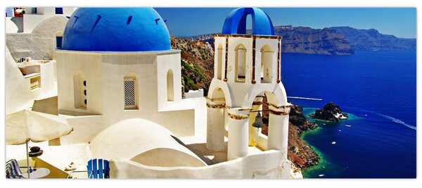 Slika - Santorini, Grčija (120x50 cm)