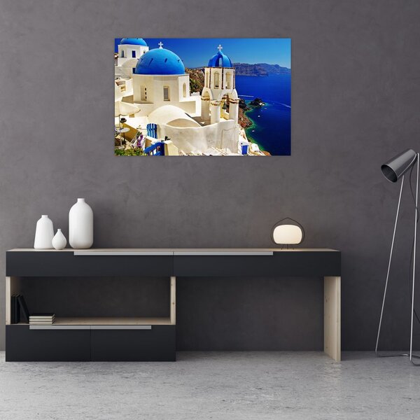 Slika - Santorini, Grčija (90x60 cm)