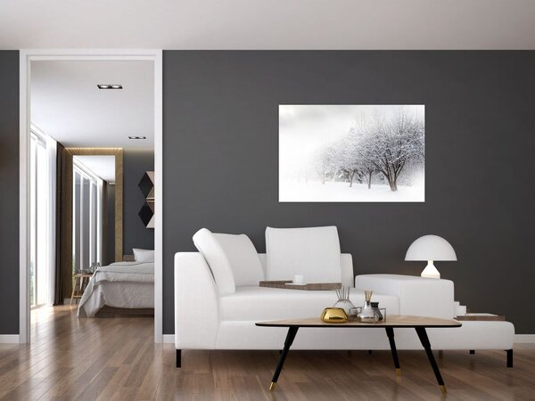 Slika - Zimska ulica (90x60 cm)
