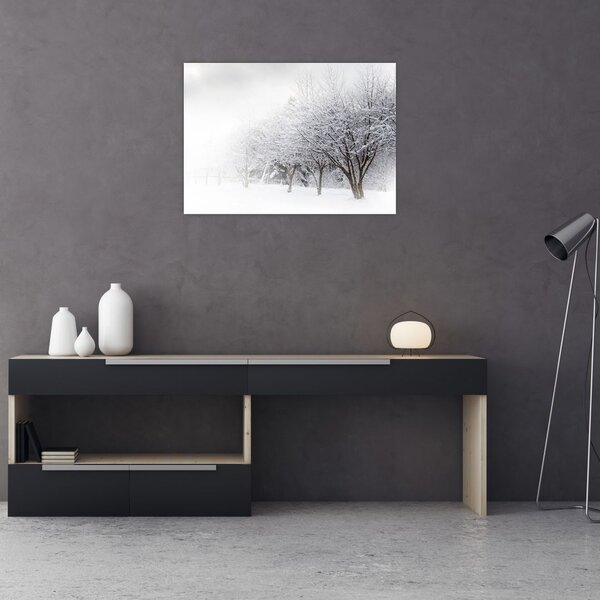 Slika - Zimska ulica (70x50 cm)