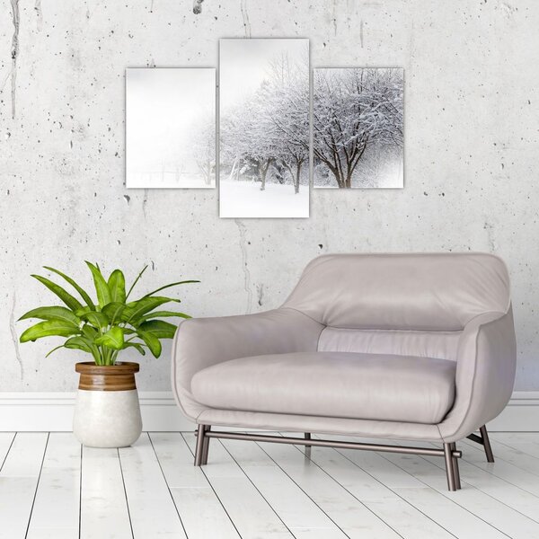 Slika - Zimska ulica (90x60 cm)