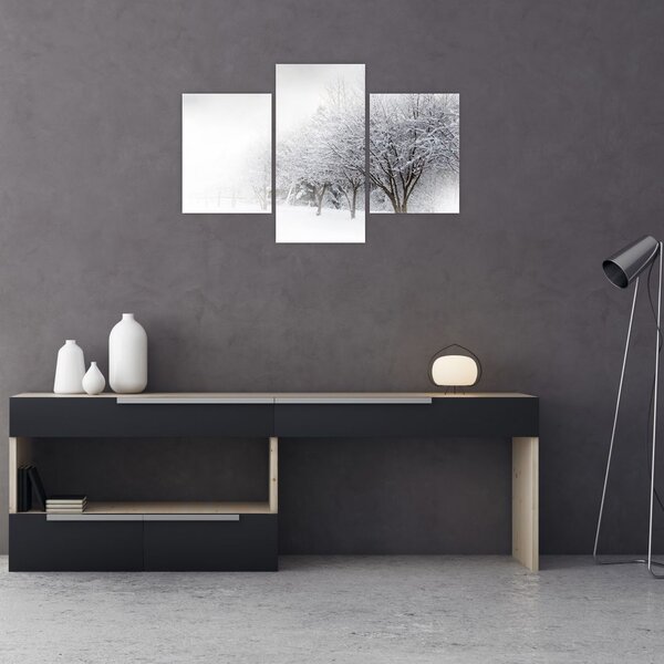 Slika - Zimska ulica (90x60 cm)
