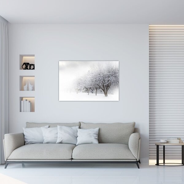 Slika - Zimska ulica (90x60 cm)