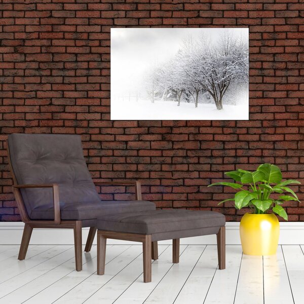 Slika - Zimska ulica (90x60 cm)
